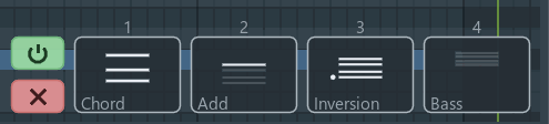 The chord stamp's boxes